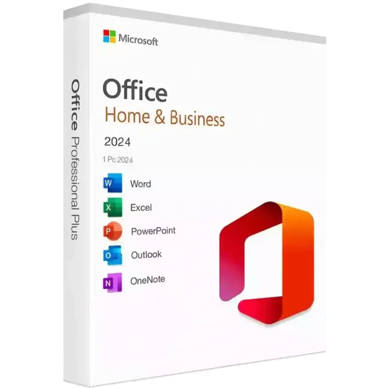 Office 2024 Home & Business Product Illustration
